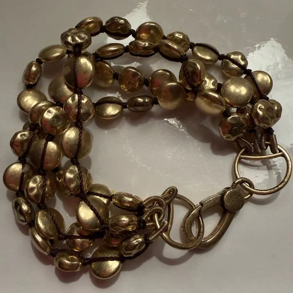 Lucky Brand Gold Multi-Strand Bracelet - Picture 2 of 4